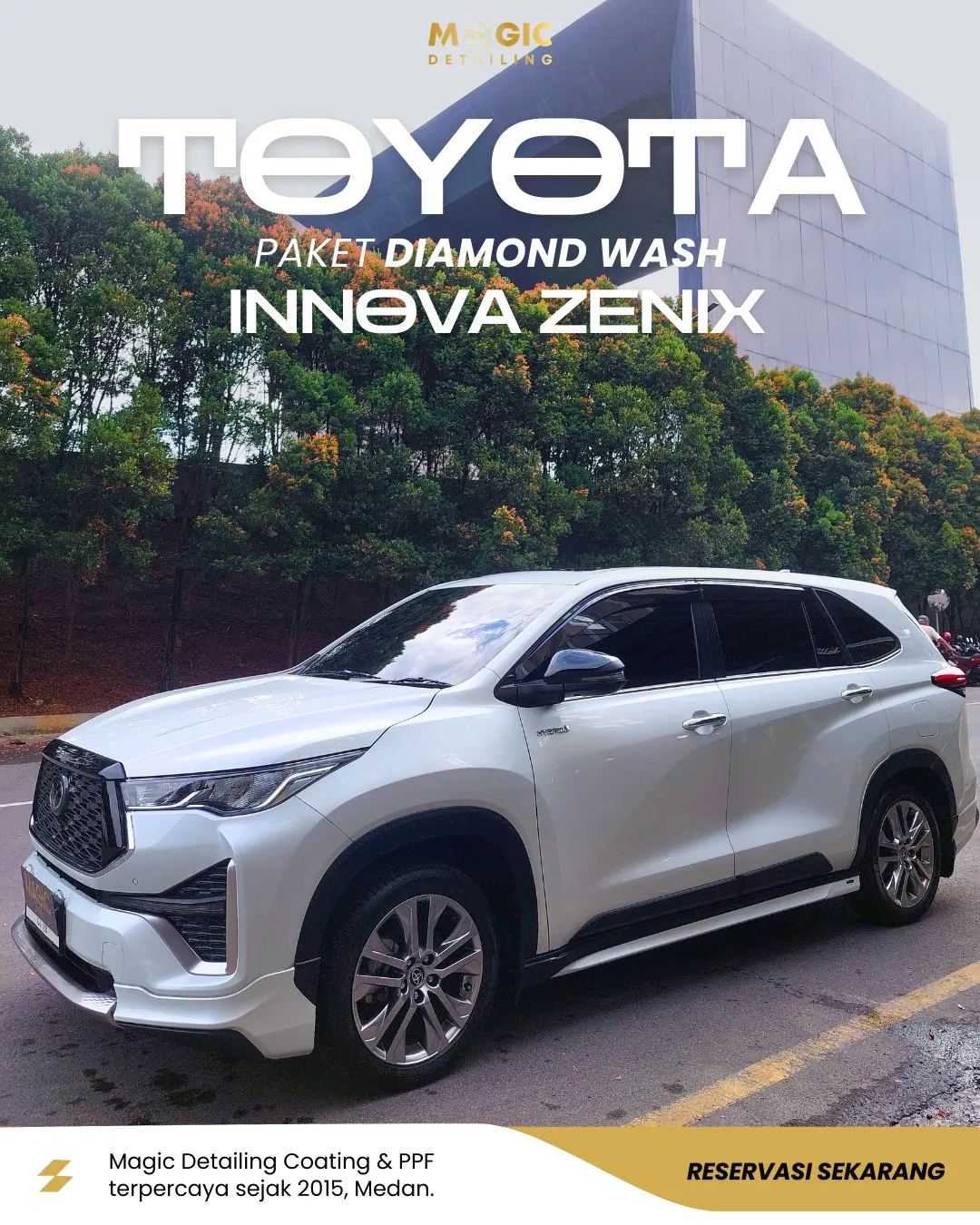 magic detailing medan spesialis detailing coating ppf kaca film medan