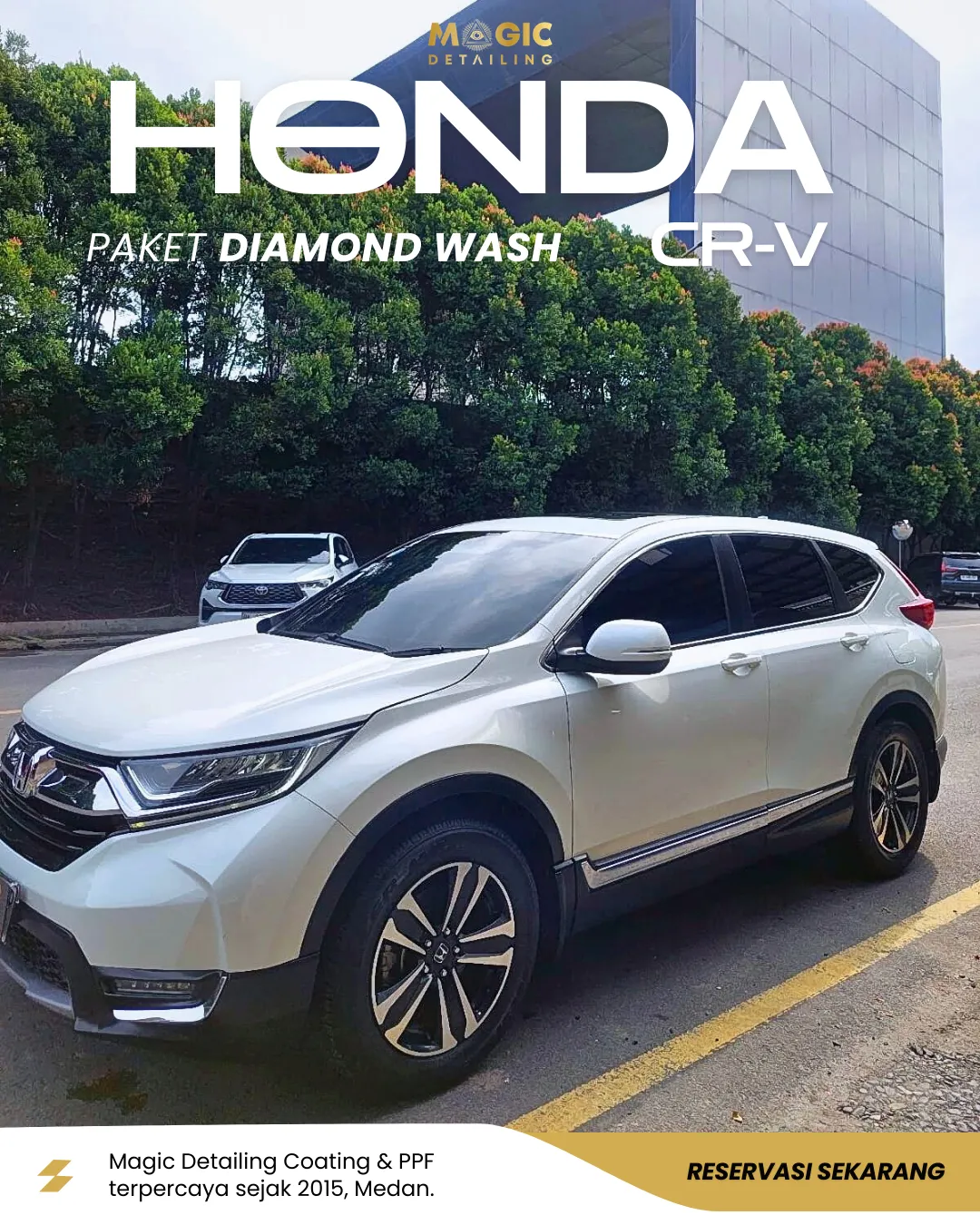 magic detailing medan spesialis detailing coating ppf kaca film medan